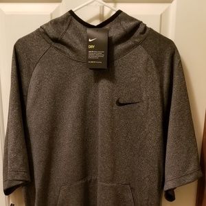 Nike Dri-fit Basketball Short-Sleeve Hoodie NWT